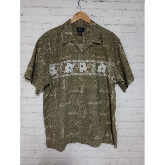 Pacific Coast Highway Size XL Surfer Hawaiian Button Up Short Sleeve Shirt - Picture 8 of 8